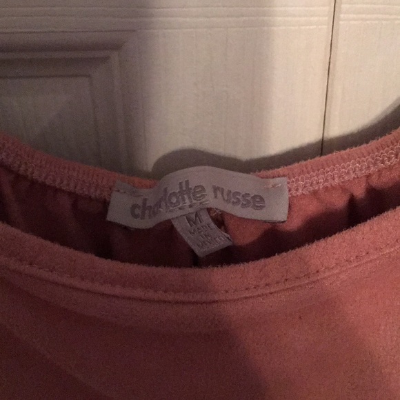 Soft Pink Charlotte Russe Shirt- Size Medium - Picture 3 of 4